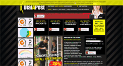 Desktop Screenshot of dialapest.co.uk